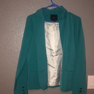 Cute teal blazer